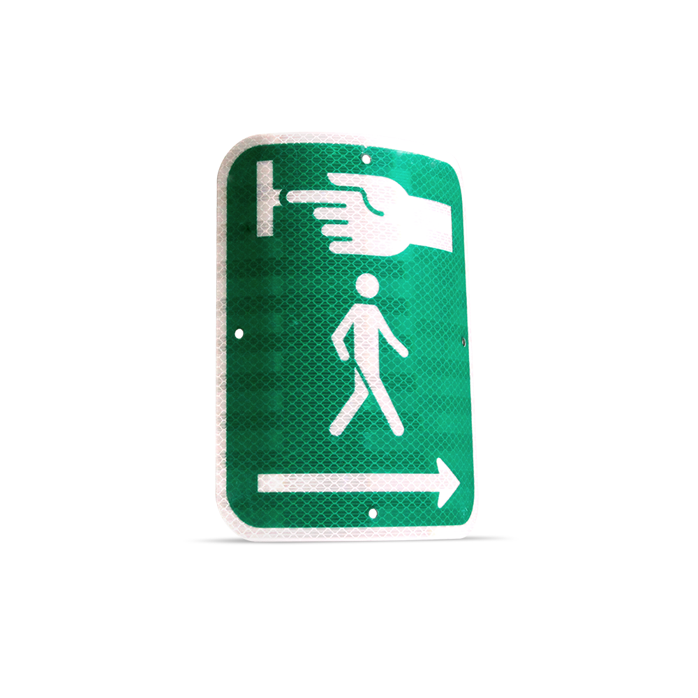 Pedestrian button visual indicator